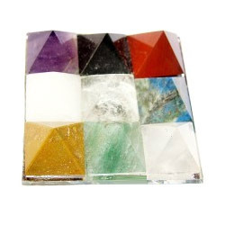 Manufacturers Exporters and Wholesale Suppliers of Crystal Navgrah Pyramid Faridabad Haryana Crystal Navgrah Pyramid
